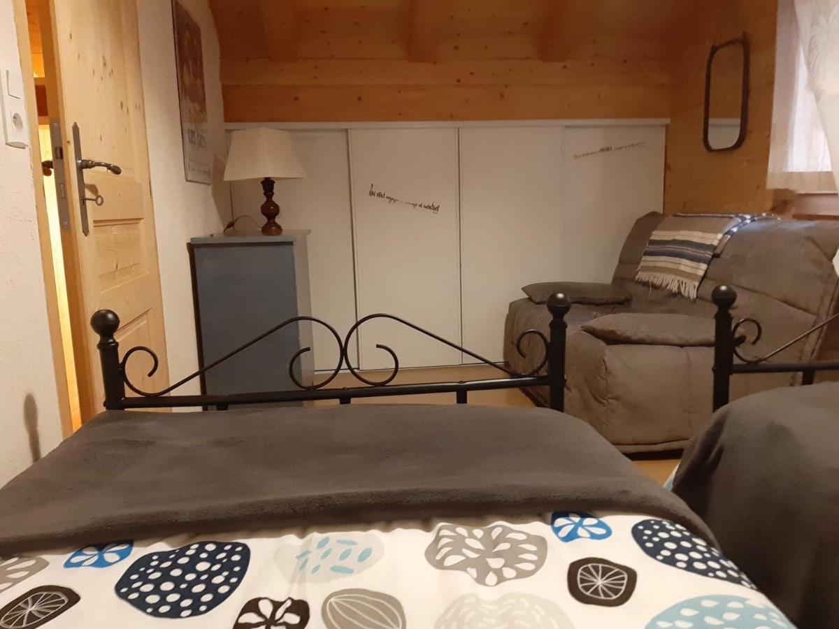 "Namaste" Chambre Zen Au Calme Saint-Jean-dʼAulps Exteriér fotografie