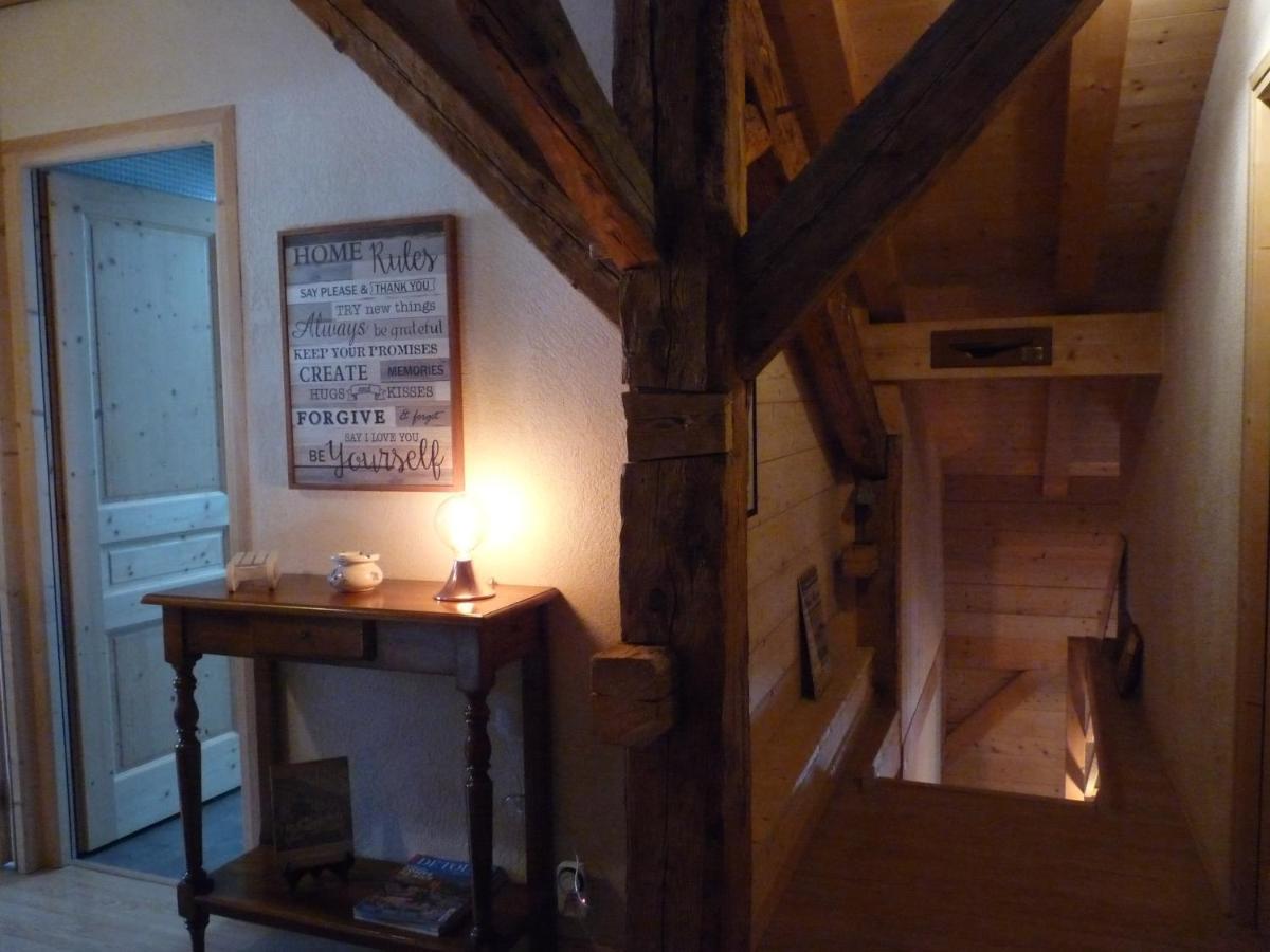 "Namaste" Chambre Zen Au Calme Saint-Jean-dʼAulps Exteriér fotografie